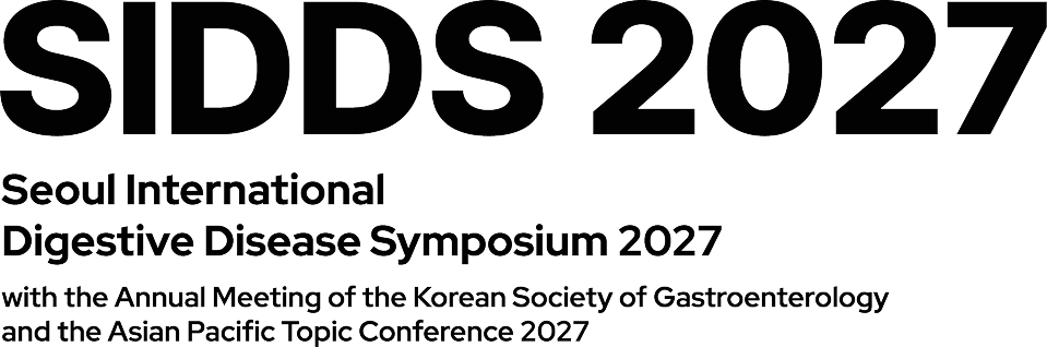 SIDDS 2027. Seoul International Digestive Disease Symposium 2027 with the Annual Meeting of the Korean Society of Gastroenterology and the Asian Pacific Topic Conference 2027.